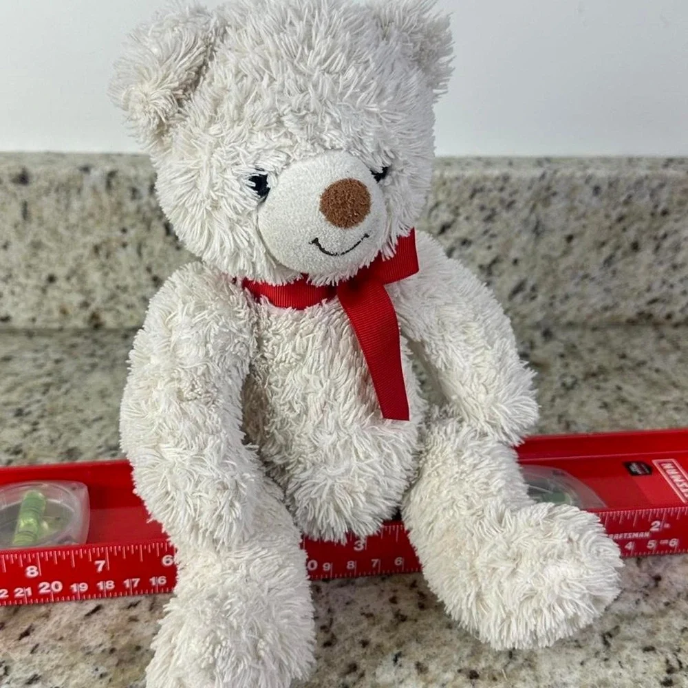 Hallmark Christmas Bear Stuffy Adorable Plush with Scarf
